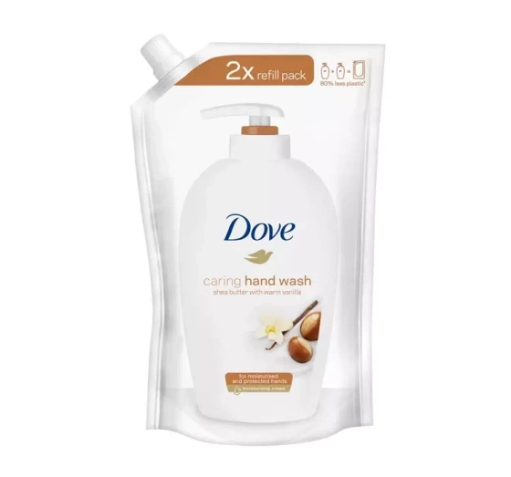 Dove Caring Hand Wash mydło do rąk w płynie Shea Butter With Warm Vanilla 500 ml