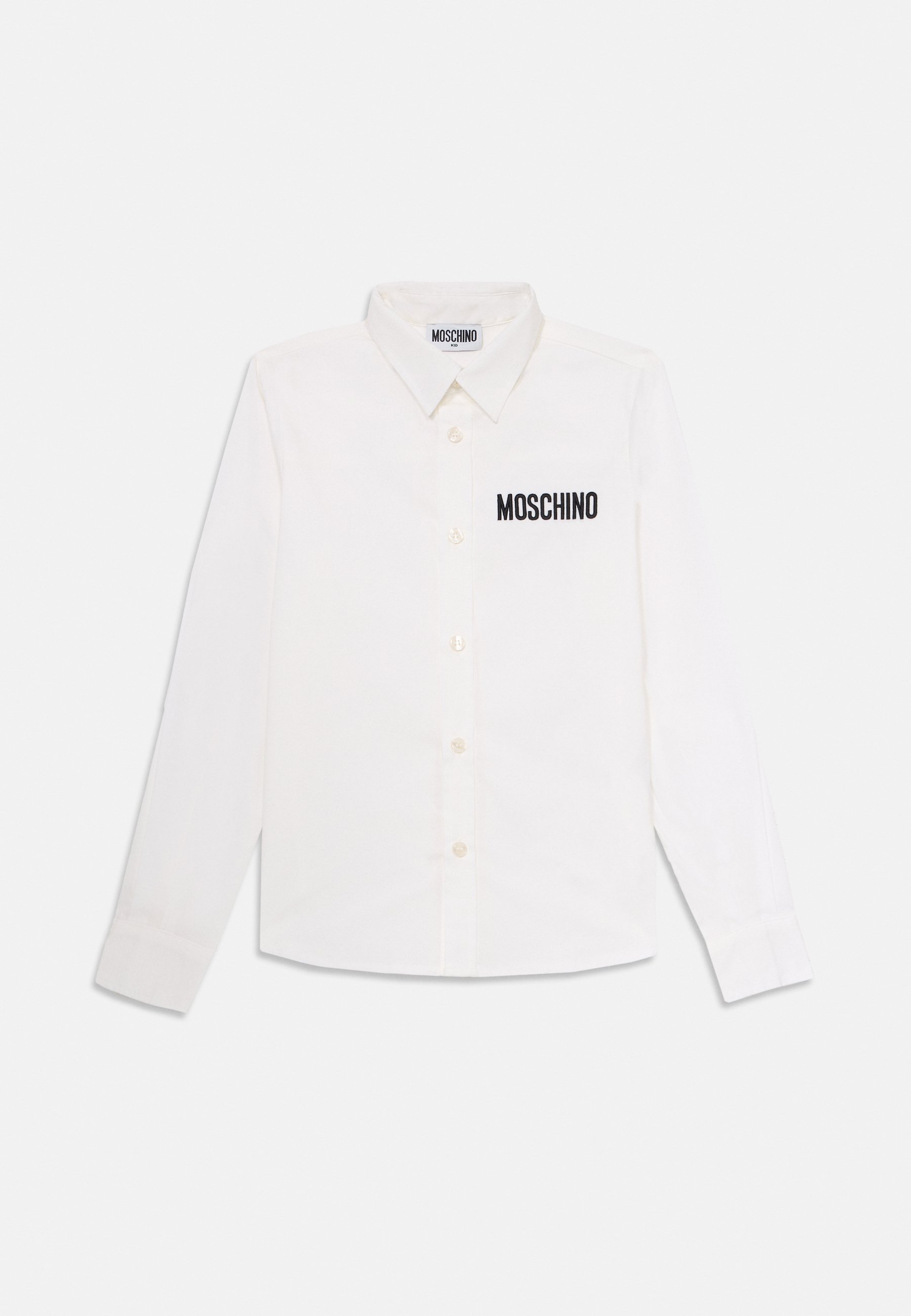 MOSCHINO SHIRT UNISEX - Button-down blouse - bianco ottico