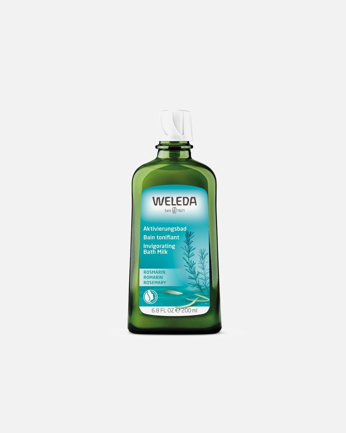 Weleda rozmarinų aktyvinamasis vonios ir dušo produktas – 200 ml