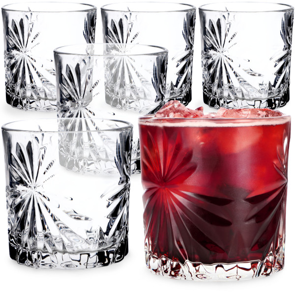 Szklanka Drinkówka Literatka Zestaw 6szt 300ml