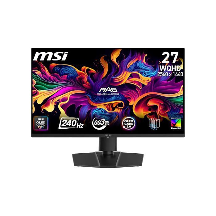 MSI MAG 273QP QD-OLED 26,5