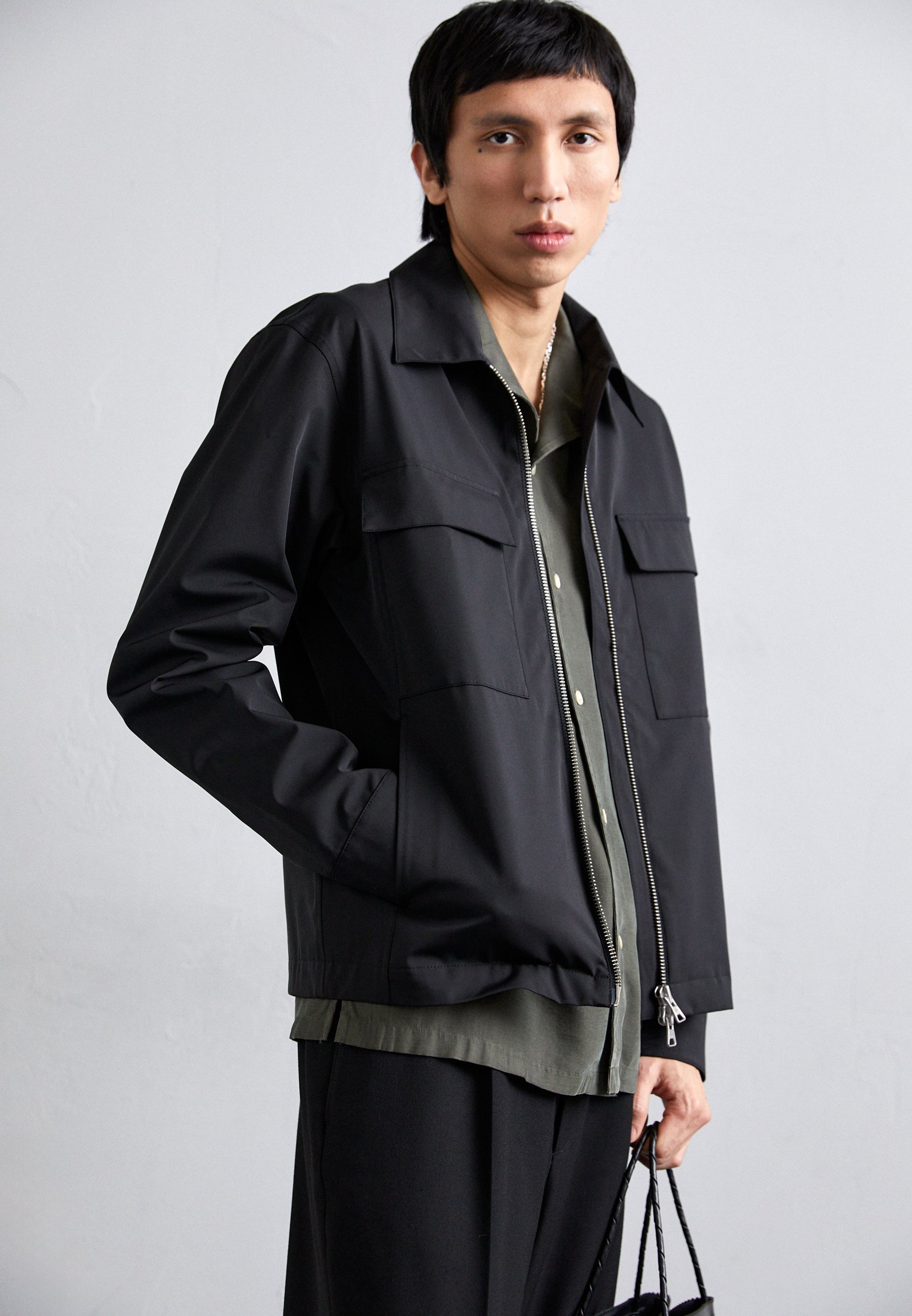 NN.07 VESTE ALBAN - Veste d'été - noire