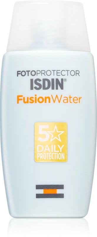 ISDIN Fusion Water крема за сунчање за лице SPF 50
