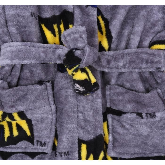 Grauer Jungenbademantel – DC COMICS – BATMAN