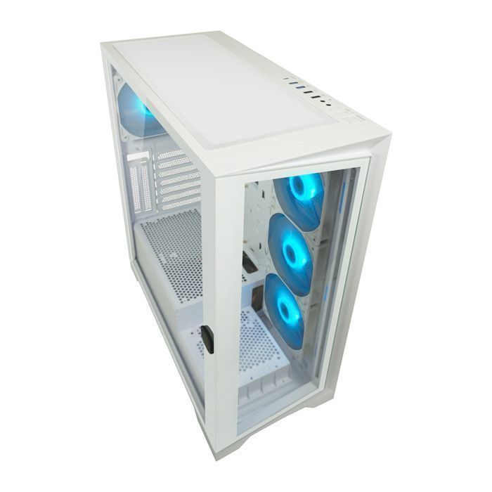 Gabinete para PC Gamer - LC-Power - Gaming 806W - ARGB - Compatível com ATX - Vidro temperado - USB-C