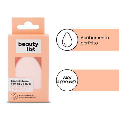 „Beauty List“ apvali kempinė be latekso