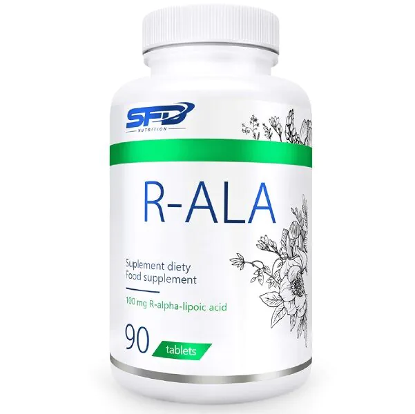 SFD R-ALA,Kwas alfa-liponowy (ALA) 100 mg Tabletki