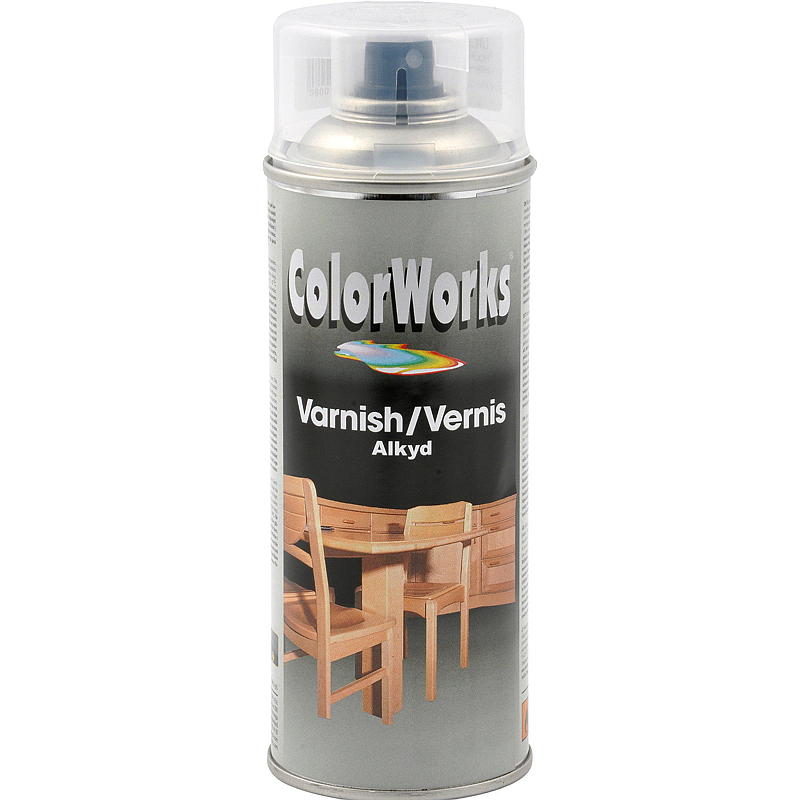 ColorWorks Sprayfärg 400ml Klar Glans Colorworks