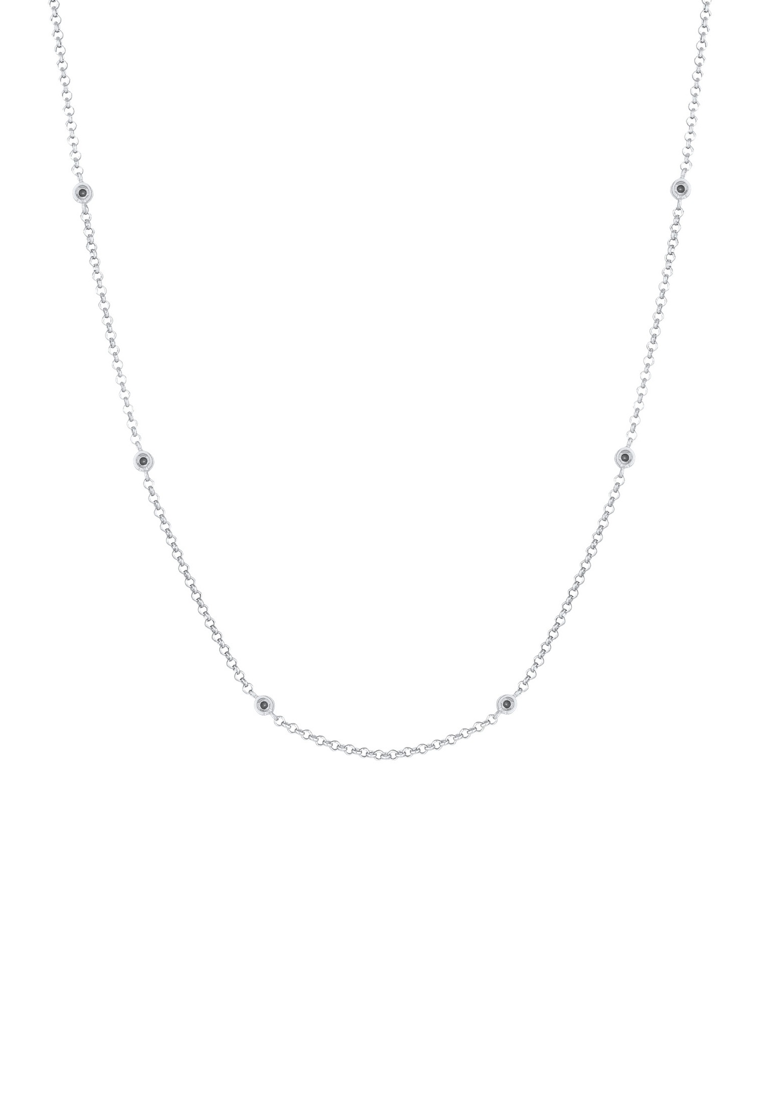 Elli Solitaire féminin glamour avec cristaux en argent 925