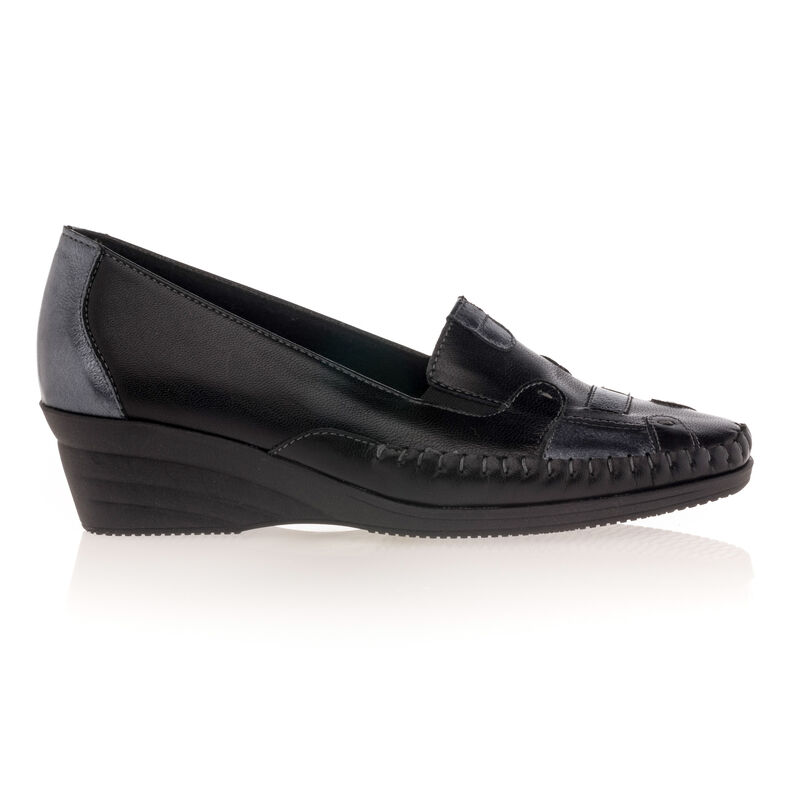 Zapatos cómodos para mujer, color negro.