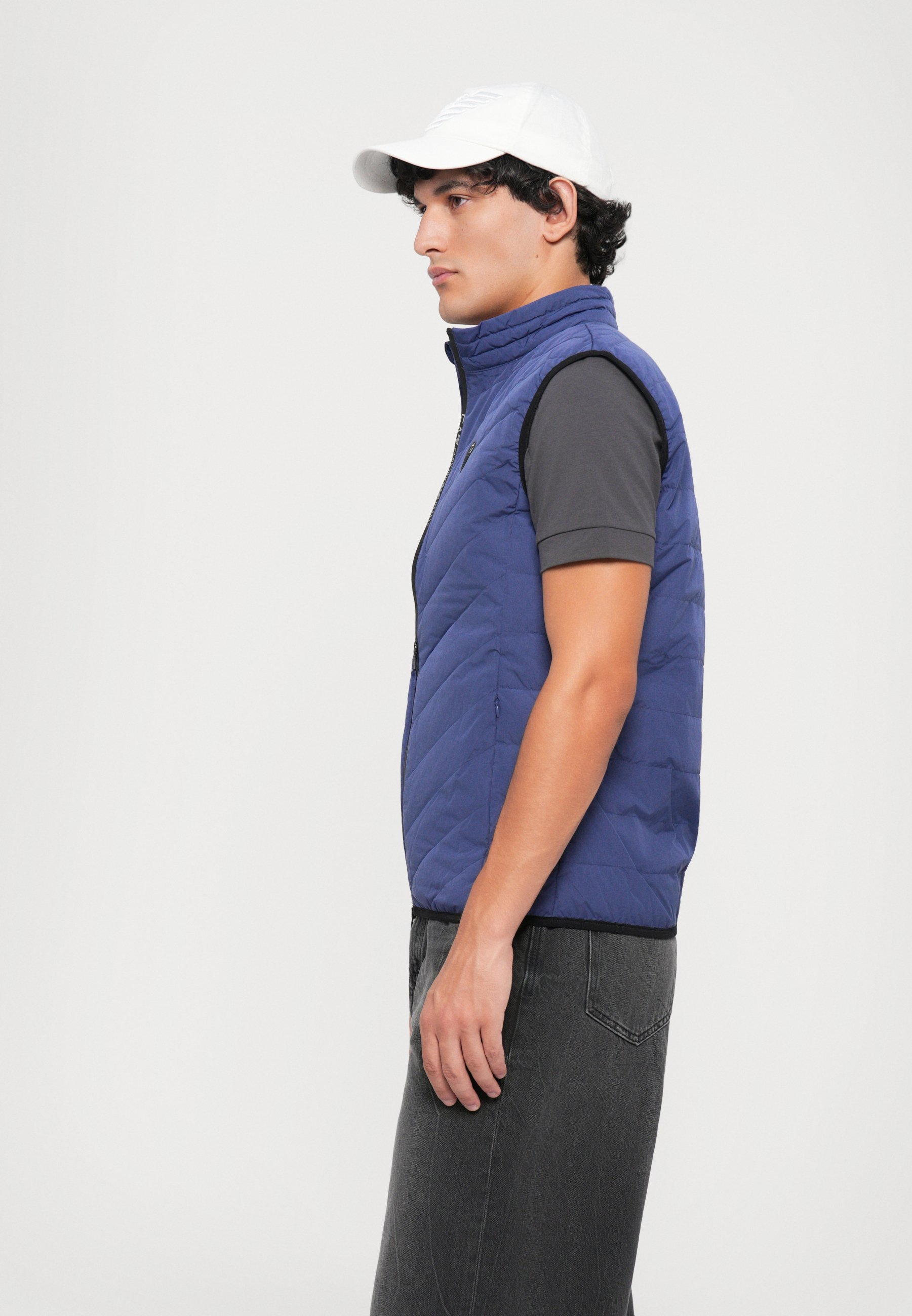 EA7 Emporio Armani TRAIN PREMIUM SHIELD VEST - Gilet - blauw