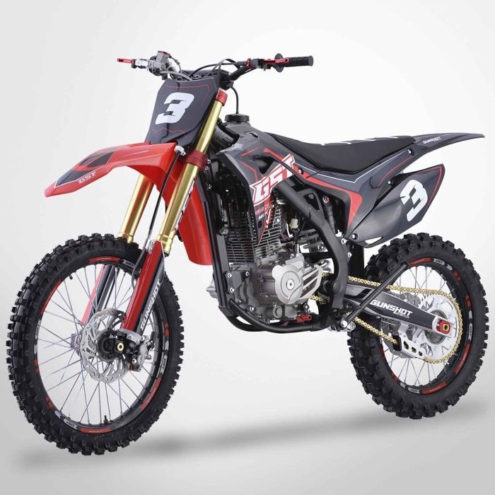 Moto Cross GUNSHOT 300 MX3-R 4V / Rojo