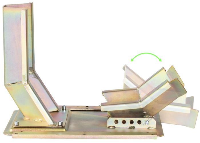Calzo autoblocante galvanizado para ruedas de motocicleta de 70-164 mm MW Tools TPSLWK3