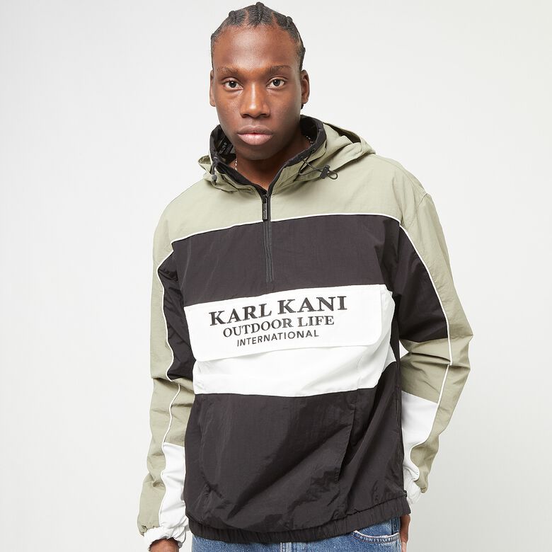 Coupe-vent rétro tissé