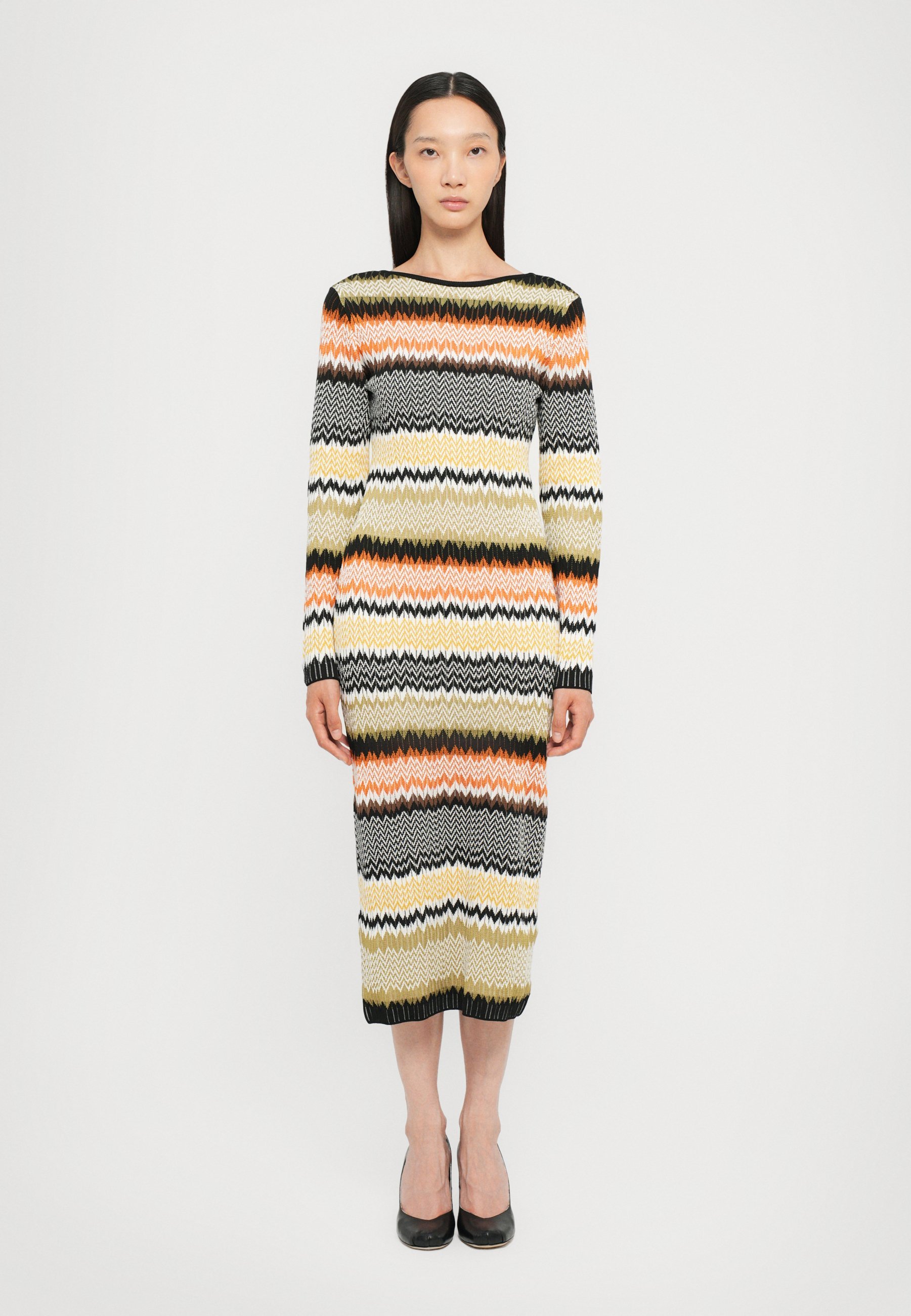 Abito lungo Missoni - Abito maglione - multicolore