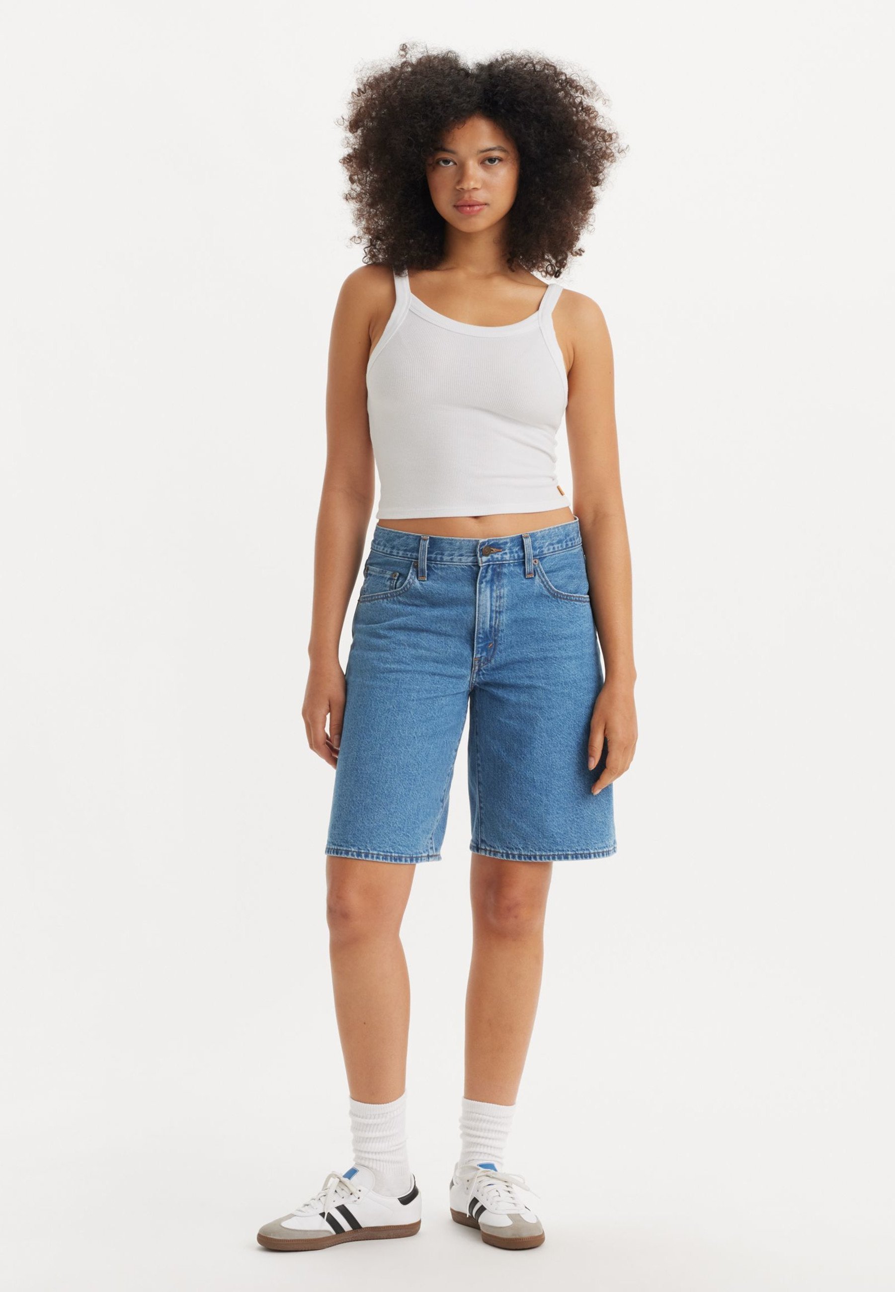 Levi's® BAGGY DAD - Denim shorts - dwaze liefde