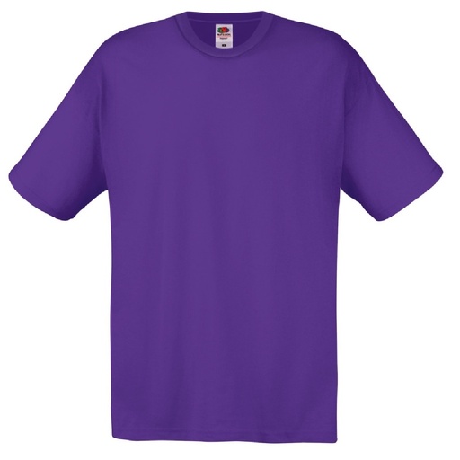 Camiseta Básica De Manga Corta De Calidad Fruit Of The Loom Original