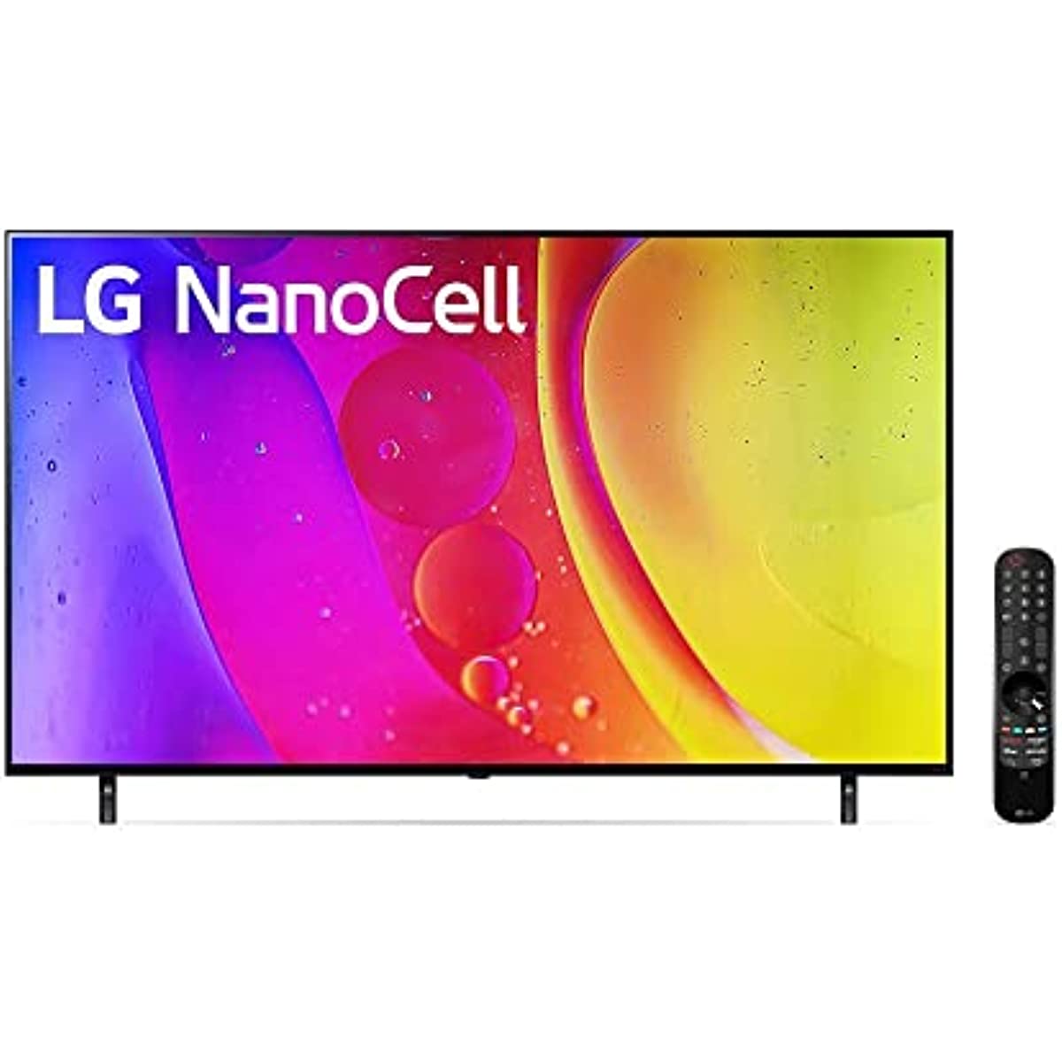 Smart TV LED 65' 4K UHD LG 65NANO80SQA NanoCell – IA LG ThinQ, Alexa