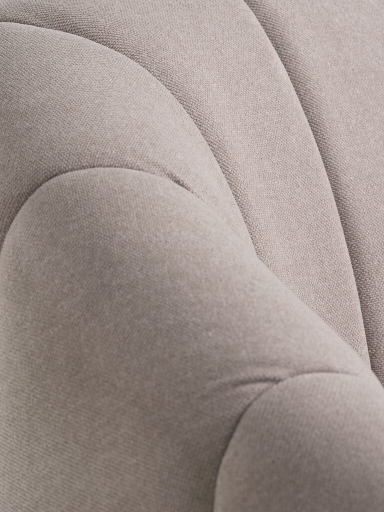 HUNDIGE HUNDIGE 2-vietė sofa, smėlio spalvos audinys