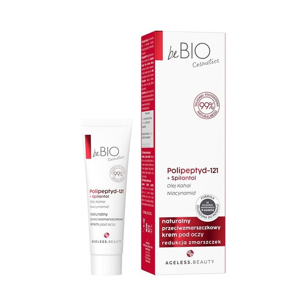 beBIO AGELESS BEAUTY Oční krém proti vráskám 15ml