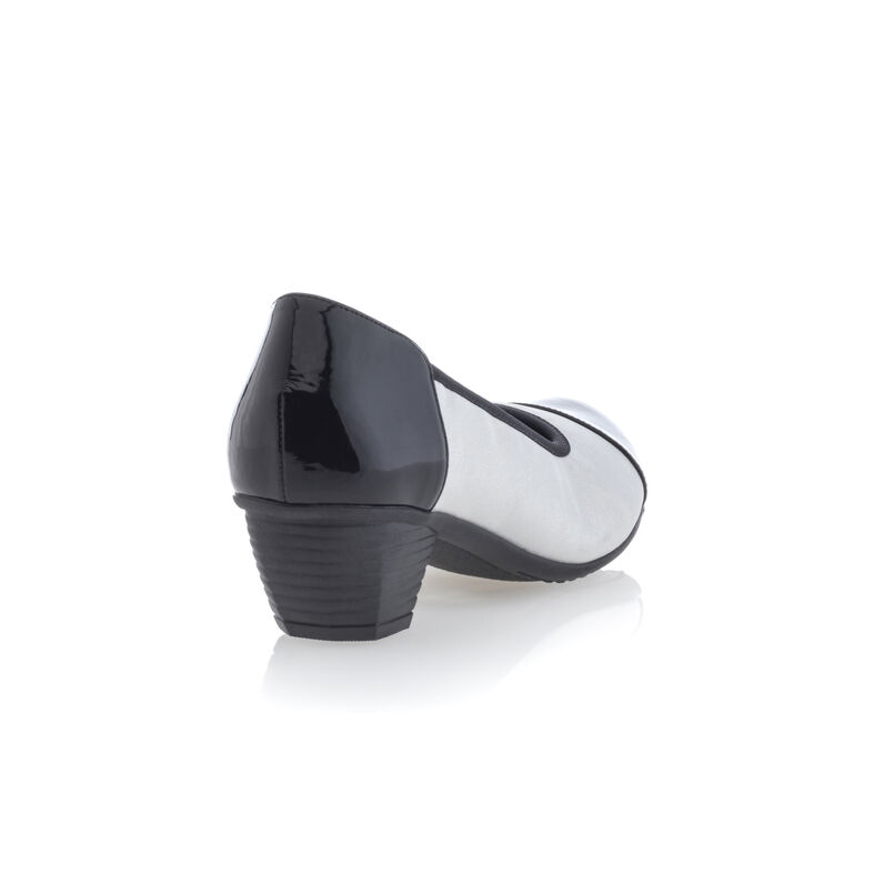 Graue Damen-Komfortschuhe