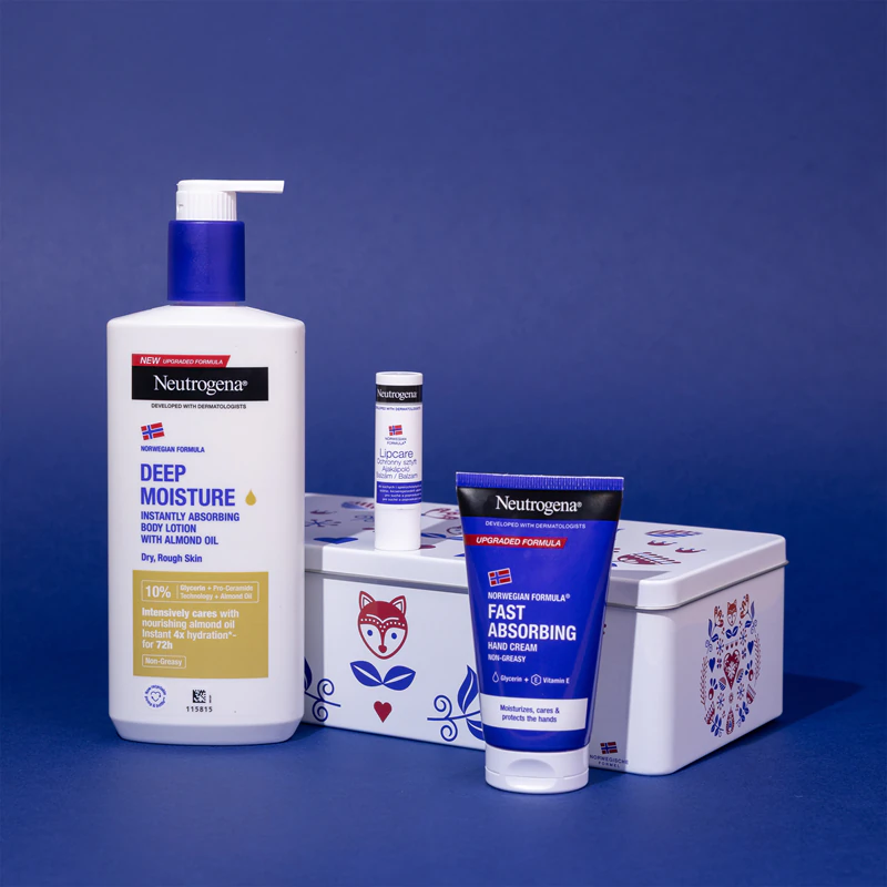 Kit de presente Neutrogena Intensive Hydration Care para mulheres