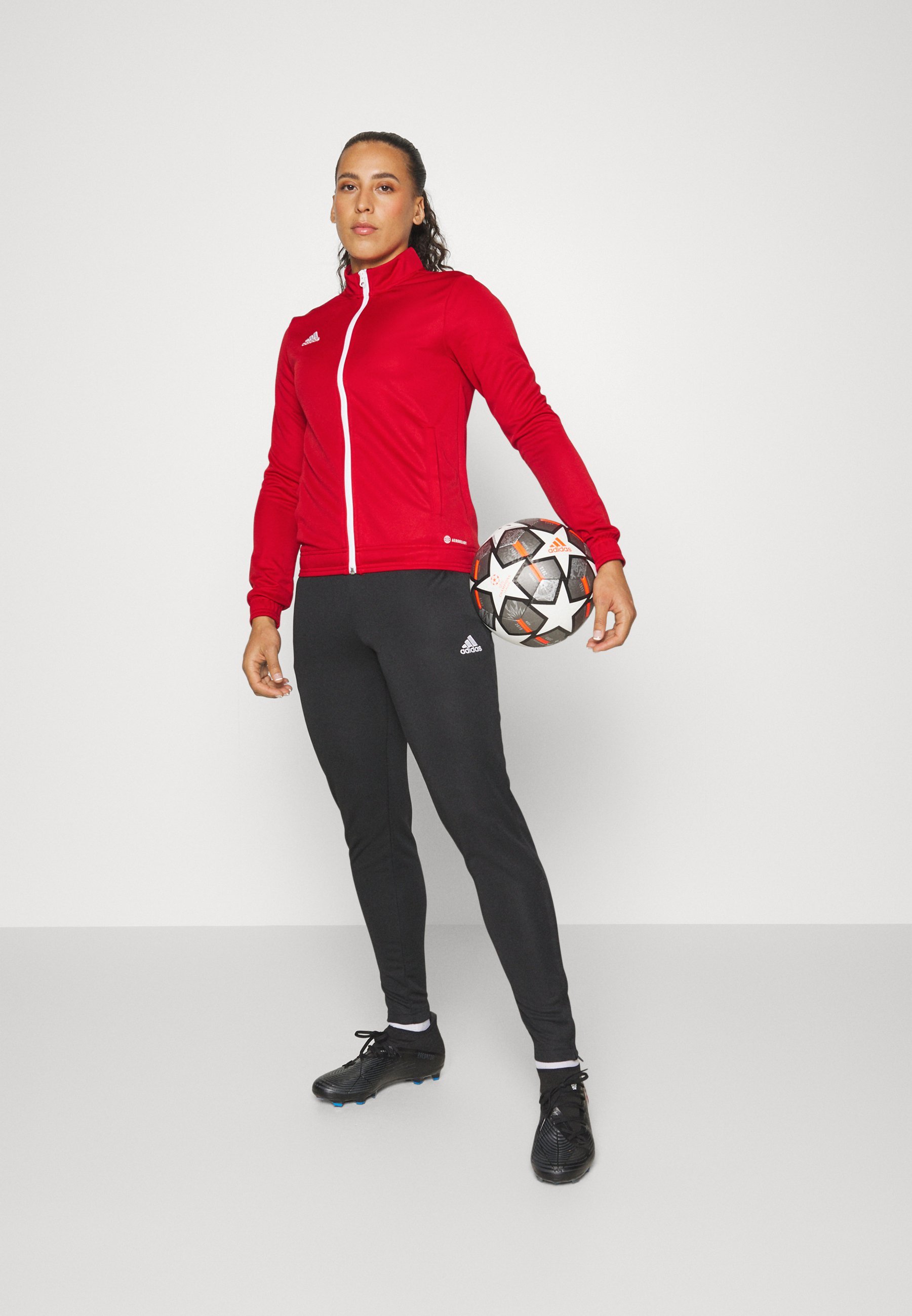 adidas Performance ENTRADA22 TRACK - Trainingsjack - rood/wit