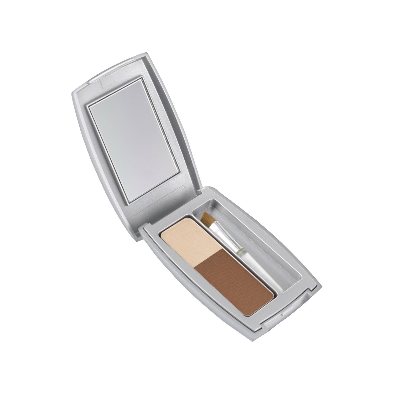 Herome Cosmetics uzacu pūderis (kompaktais pūderis) gandrīz melns - 1 gab.
