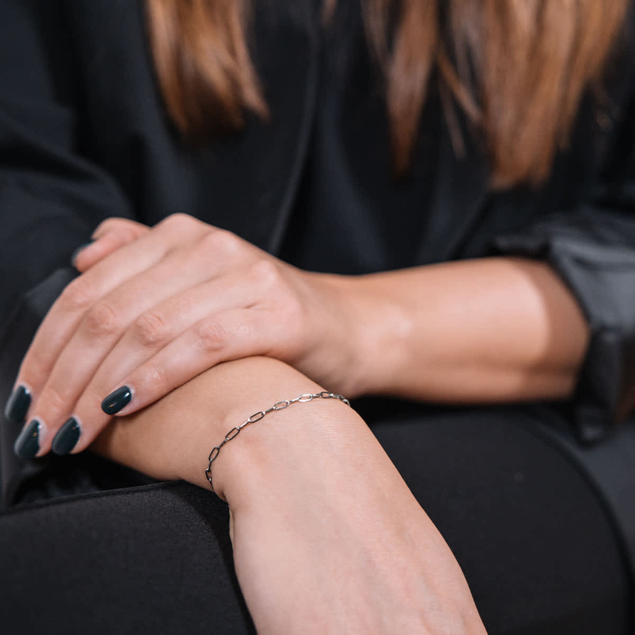 Bracelet de sécurité argenté