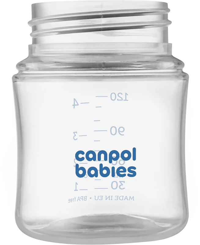 Conjunto de mamadeiras Canpol para bebês, mamadeira para armazenamento de leite materno