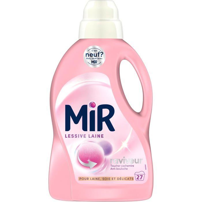 Mir - Lot de 2 lessives liquides - Laine