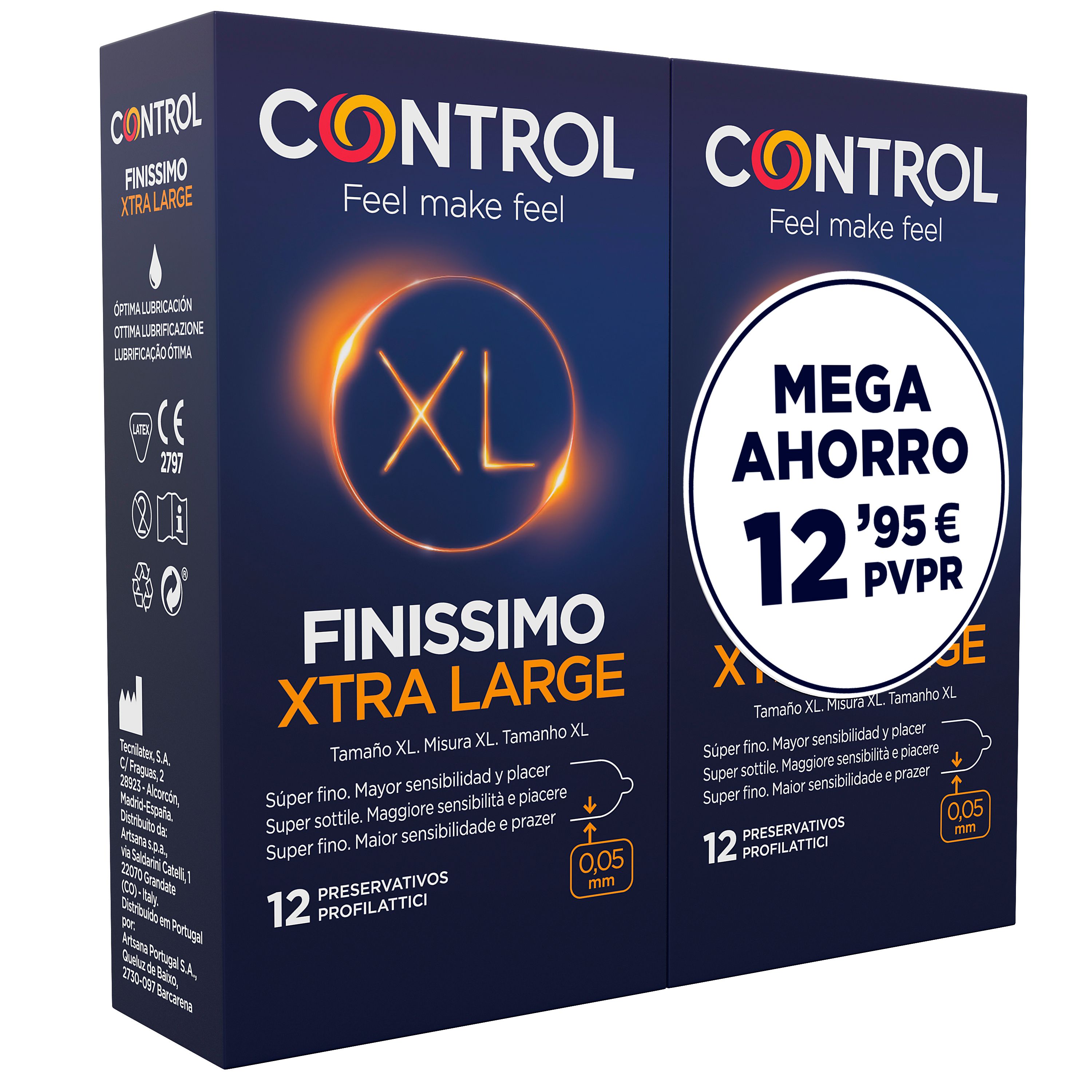 Finissimo XL Prezervatyvai Prezervatyvai