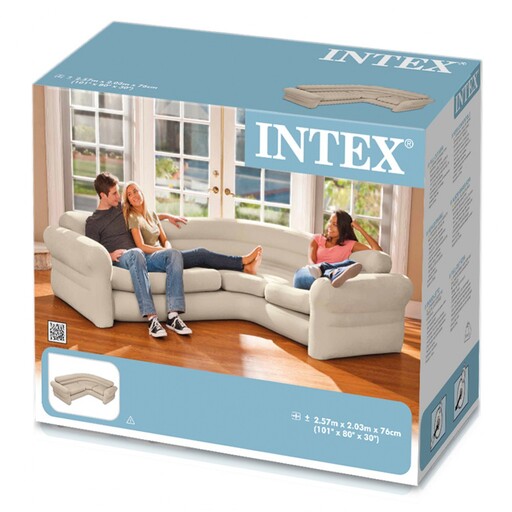 Canapea gonflabilă de colț Intex 257x203x76 cm