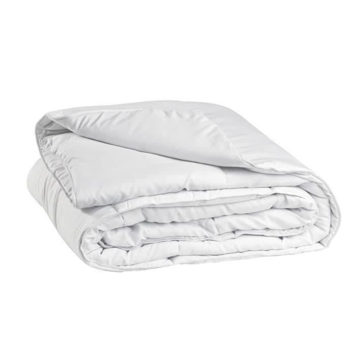Edredón - 220 x 240 cm - Peso medio - 100 % poliéster - Tamaño doble - Blanco