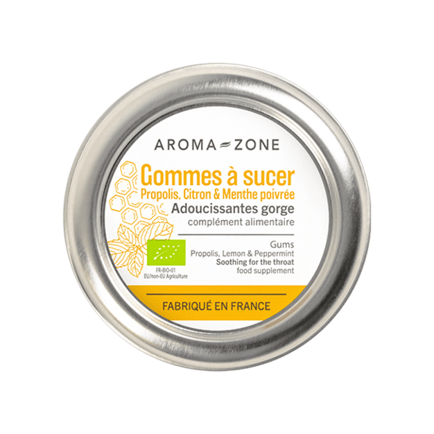 Gommes Adoucissantes Gorge BIO 45 g - Complément alimentaire