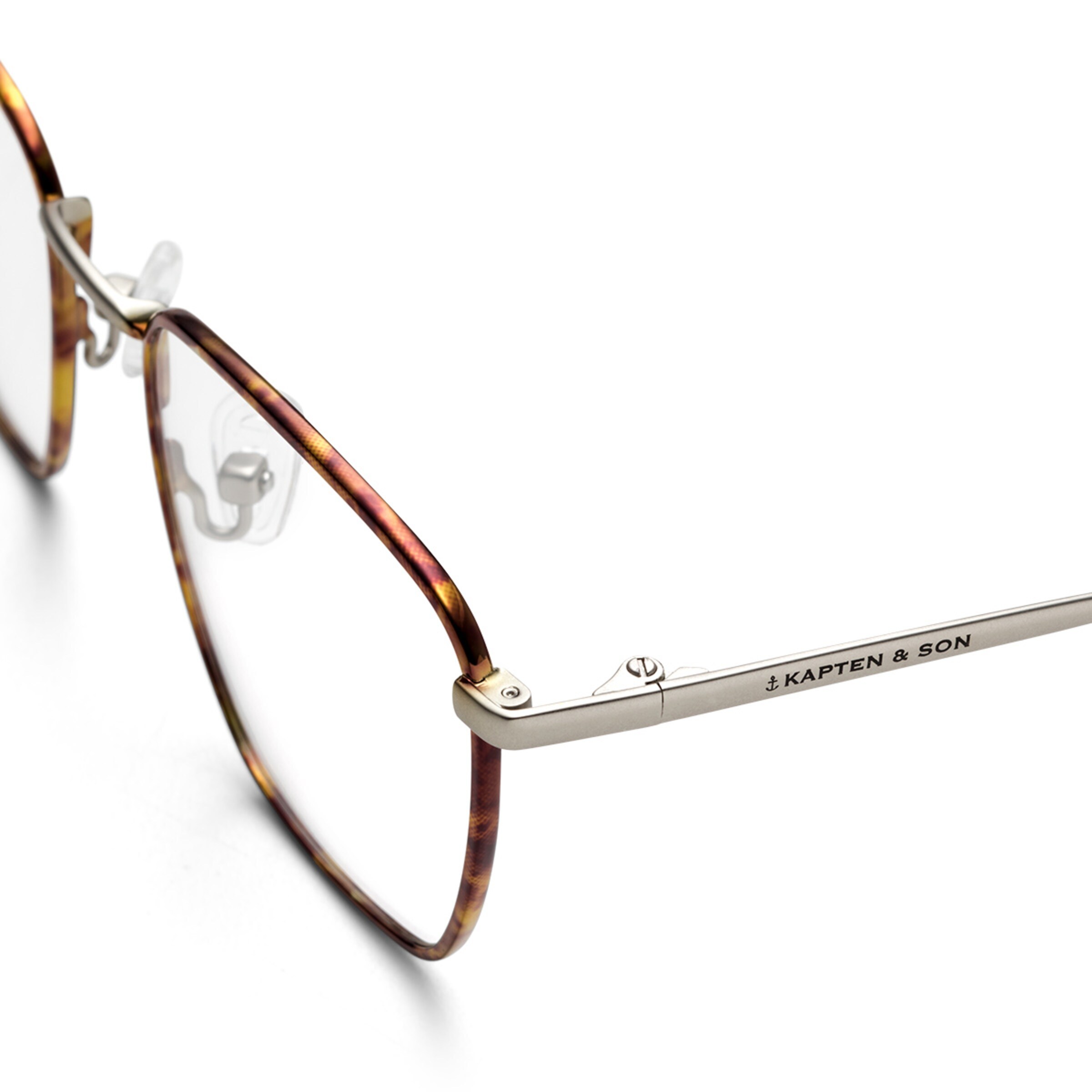 Greenpoint Matt Silver avec verres correcteurs