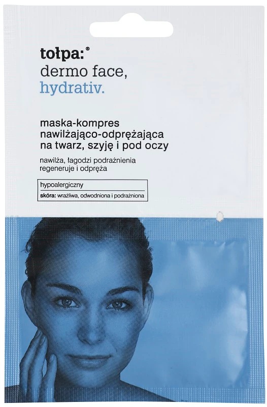 Tołpa Dermo Face Hydrativ intensīvi mitrinoša maska sejai un acu zonai