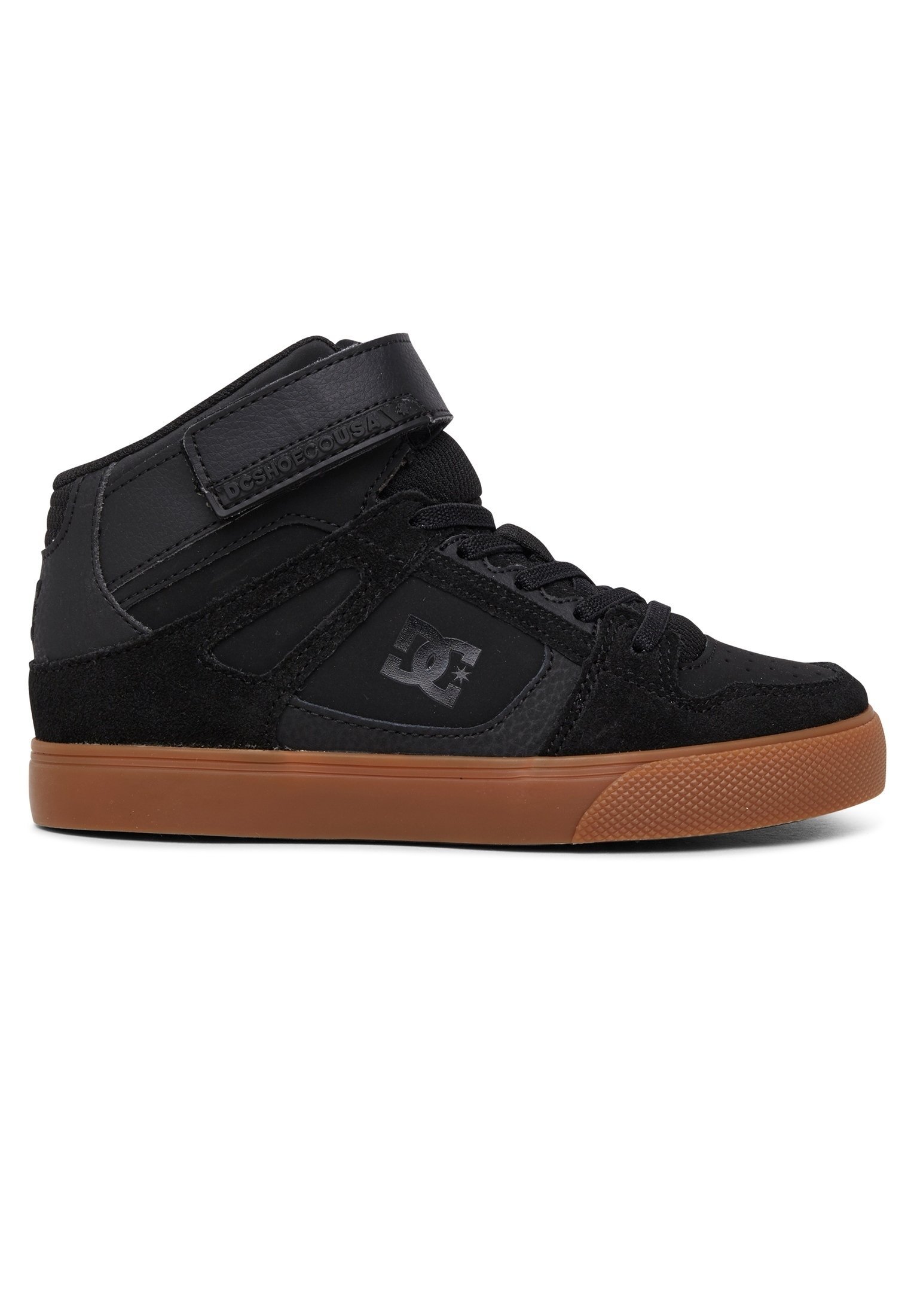 DC Shoes PURE HI TOP UNISEX - Scarpe da ginnastica alte - gomma nera bgm