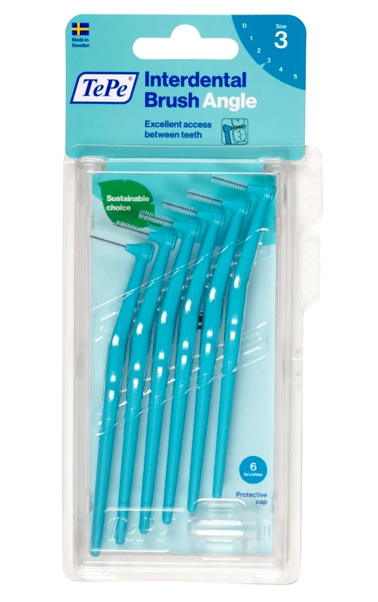 TEPE Tepe Angle Blue, maat ISO 3, interdentale reiniging