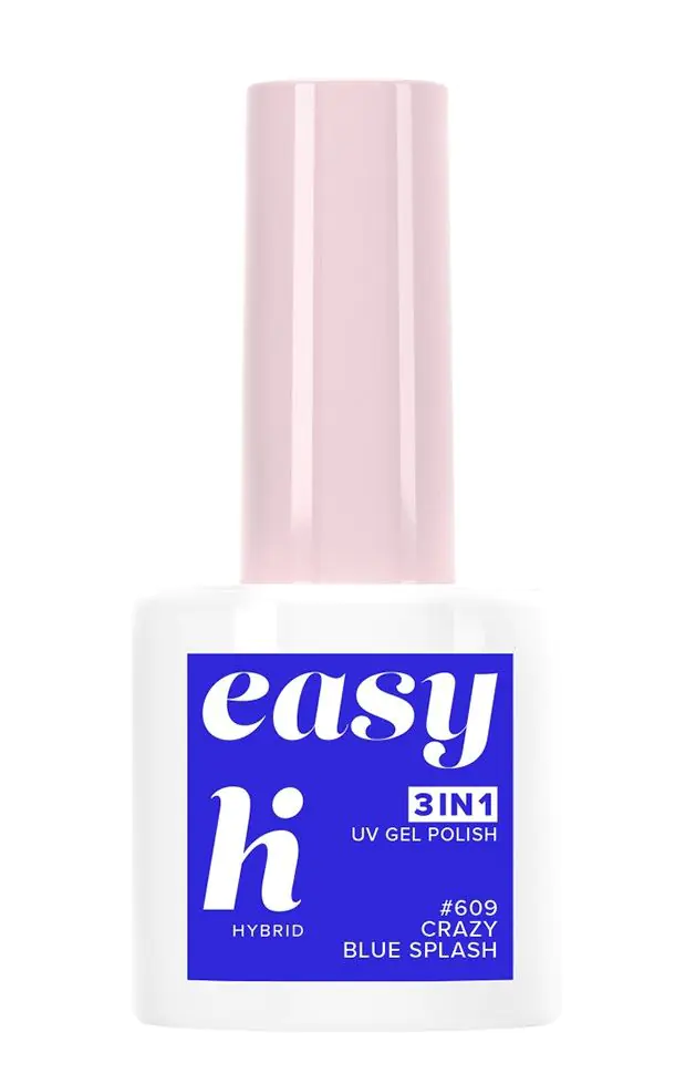 Hi Hybrid Easy 3w1 Lakier hybrydowy 609 Crazy Blue Splash