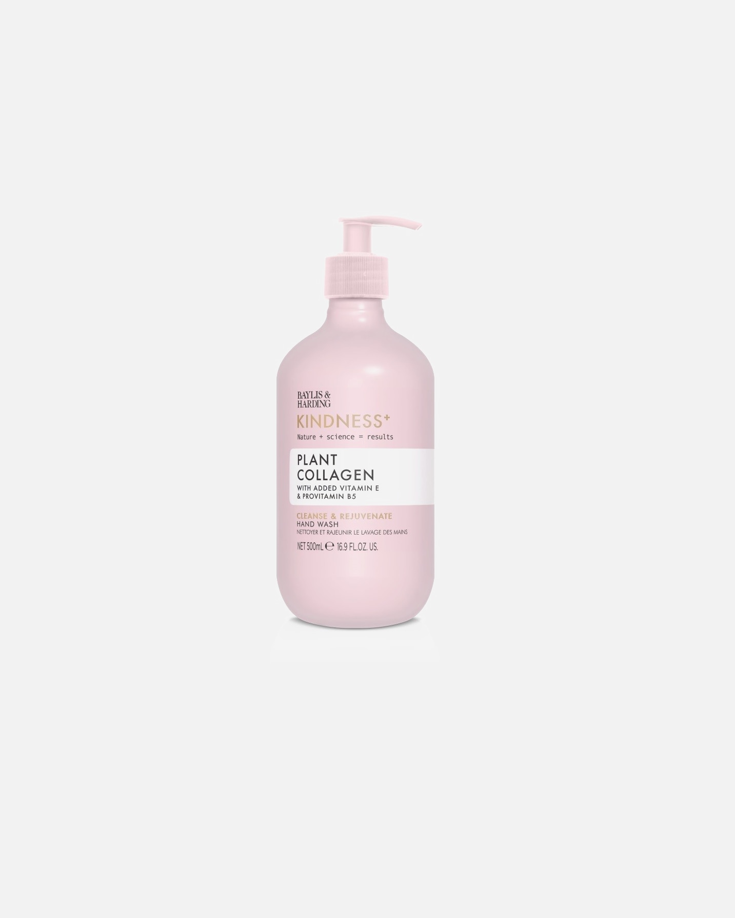 Baylis & Harding Handreinigung Kindness+ Handseife mit Pflanzenkollagen – 500 ml