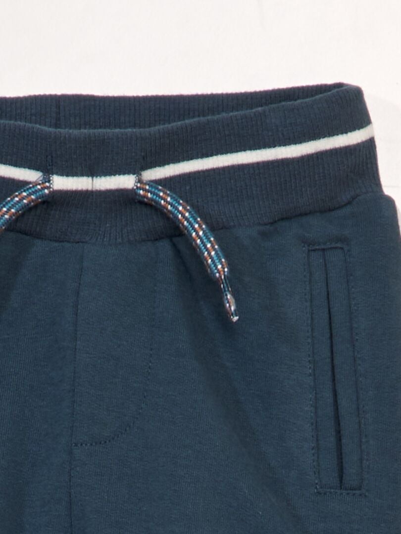 Bluza sportowa, spodenki - niebieskie
