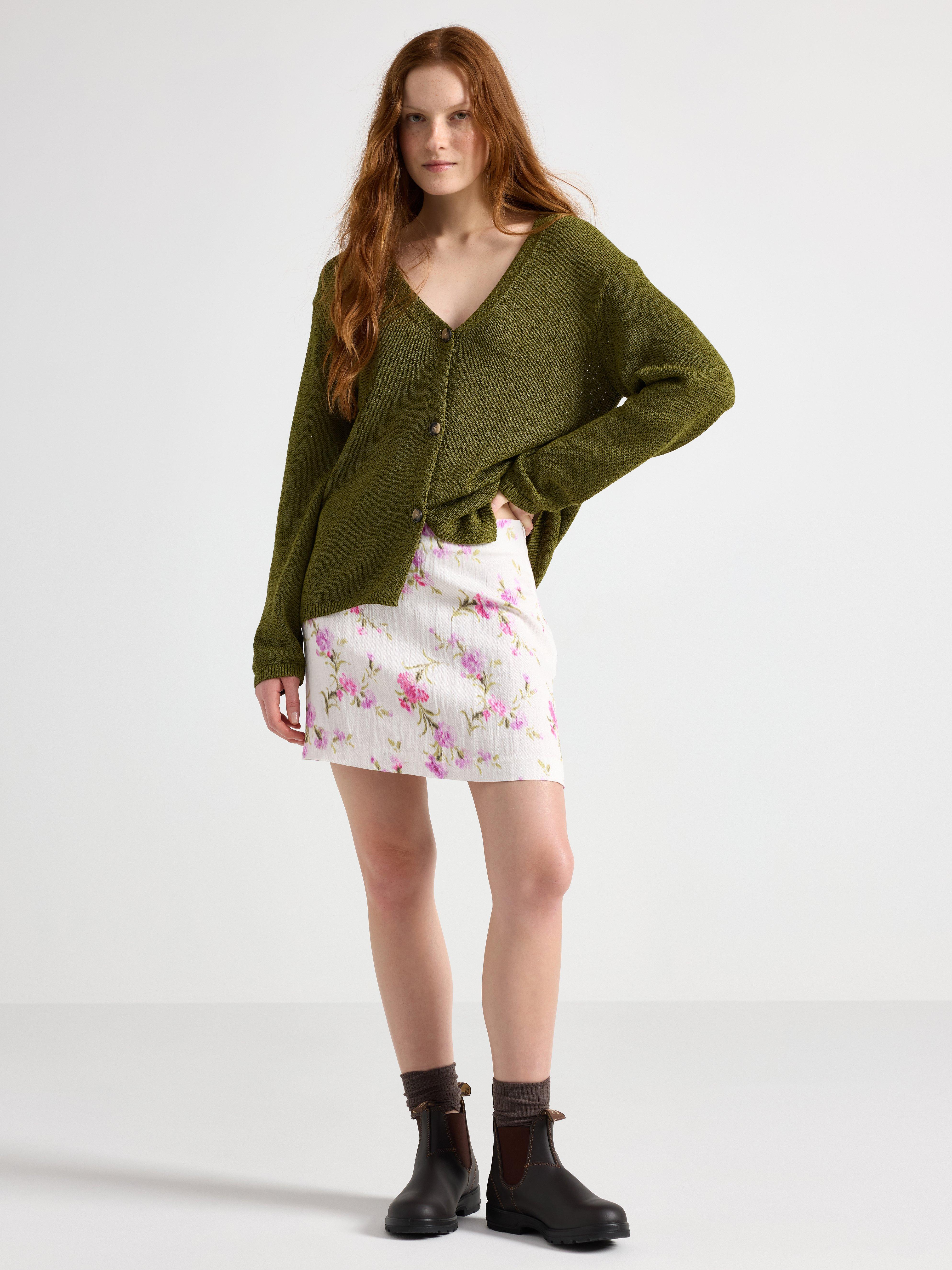 Minifalda beige