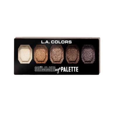 LA COLORS Shimmer Eye Palette Sparkle & Shine øyenskyggepalett 11 gr 11 gr