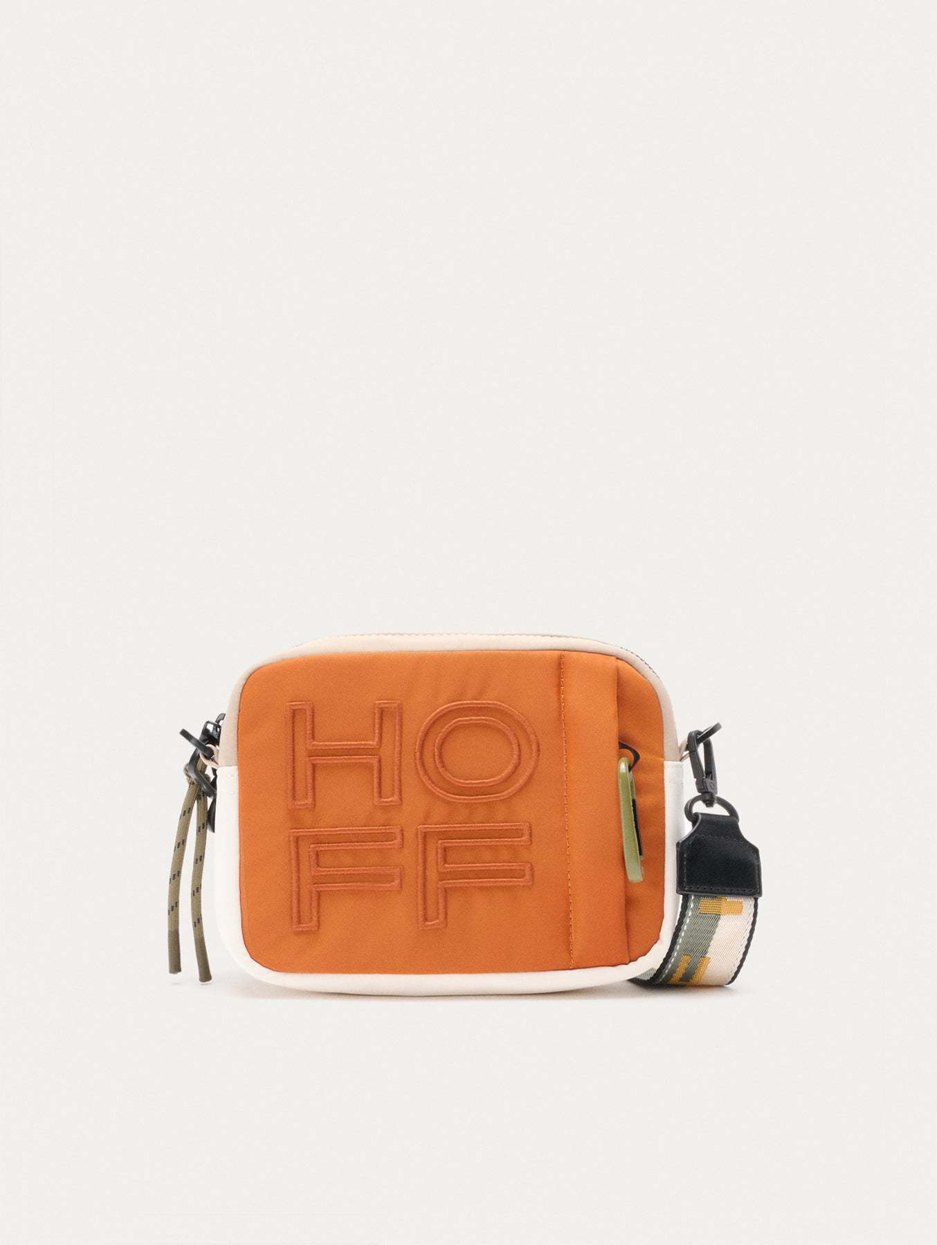 BANDOLERA NYLON BRIDGE NARANJA