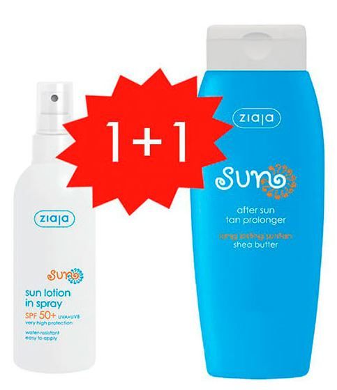 „Sun Set“ drėkinamasis apsauginis kremas nuo saulės SPF 50 po deginimosi, įdegio prailgintojas kūnui