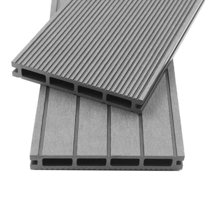 Kit completo de deck WPC HOME DELUXE SAMANA - Cinza Claro 2m²