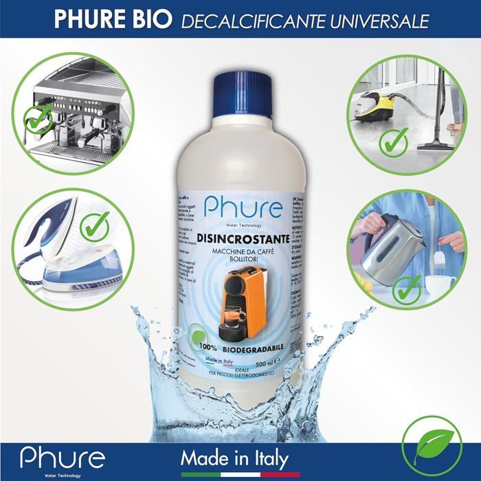 DETARTRANT - Fleuve - Bio Decalk détartrant concentré 500ml, universel naturel, toutes machines