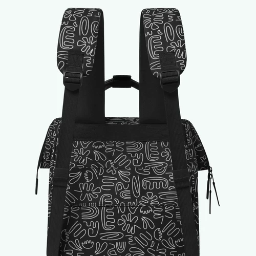 Cabaia Adventurer Medium Rucksack Amiens Schwarz
