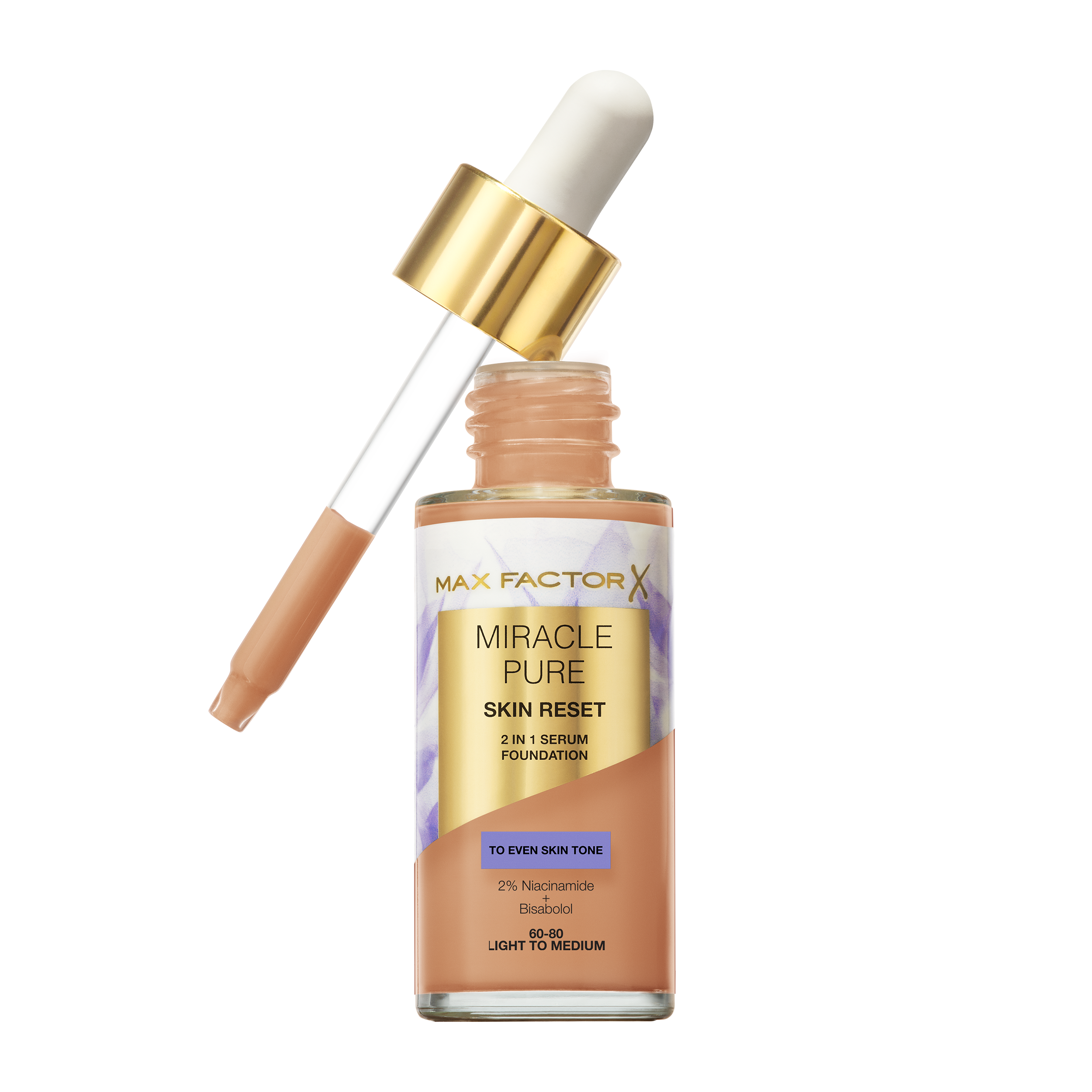 Miracle Pure serums ar krāsu Grims sejai un sejas ādai